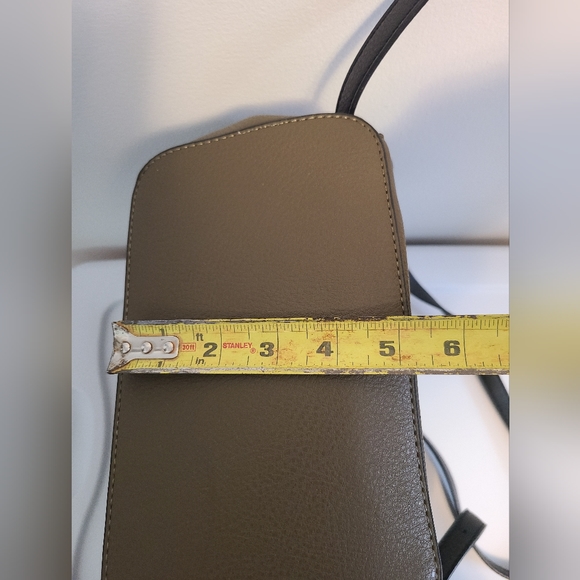 EUC Just Fab Backpack/Purse - Olive green w/ Cheetah print - Picture 15 of 15